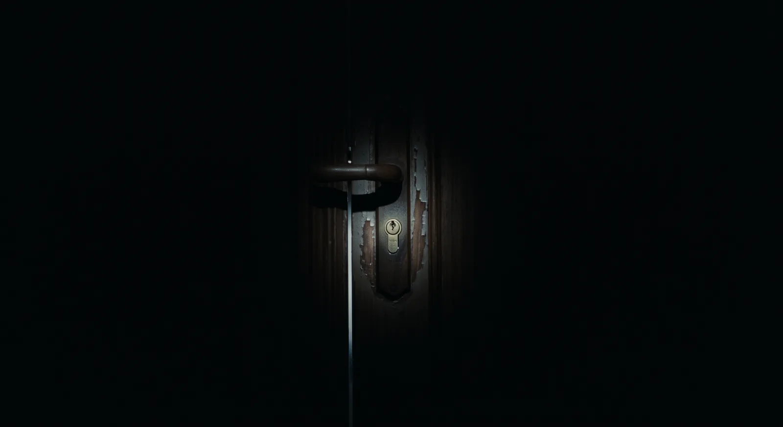 la puerta